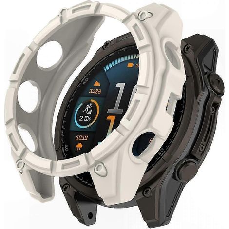 Coque TPU Orange pour Montre GPS 47mm - Protection Anti-Rayures, Cadre Creux Résistant, Étui Léger et Flexible (1/3)