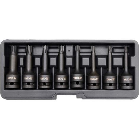 YATO YT-1068 - Take de impact sets 8pcs ribe 1/2 "