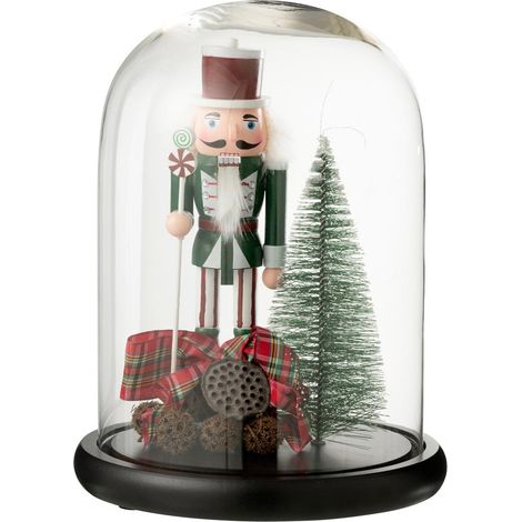 Cloche Déco Noël "Casse-Noisette" 29cm Multicolore