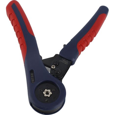 Pince à sertir automatique ergonomique pour embouts, outil manuel à cliquet pour fils thermorétractables (1/5)