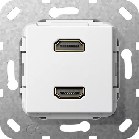 Gira HDMI 2fach Kabelpeitsche rws 567203 (1/2)