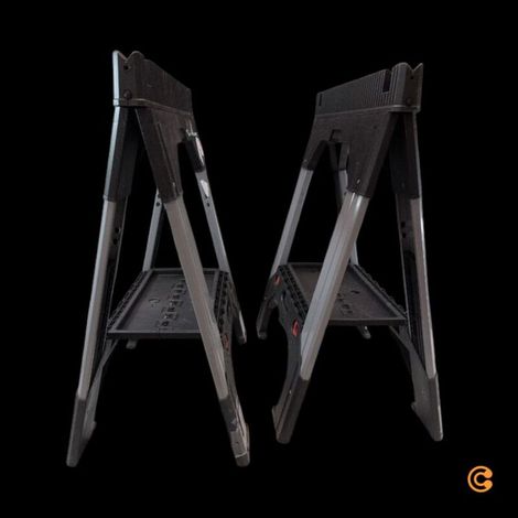 [GEBRAUCHT] B-Ware Stanley Arbeitsbock 1-92-980 Stabilität Handwerk Unterstützung FatMax schwarz (1/2)