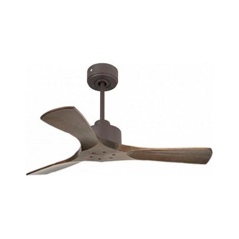 Modulo Slim de Klassfan - Ventilateur de plafond et destratificateur moteur DC chocolat et bois sombre 10 à 20 m² (1/5)