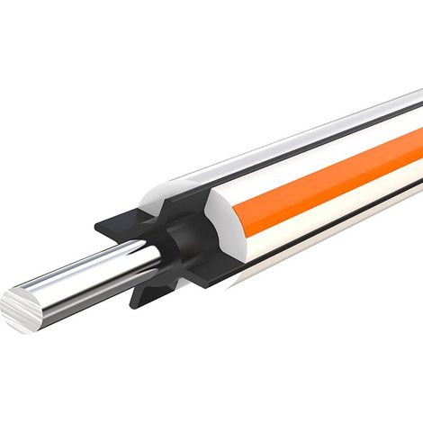 Filo colore bianco 250m: Turbostar equifence con superconduttore specifico per cavalli Gallagher
