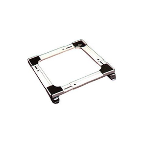 Support roulant pour électroménagers – Extensible 40x40 cm à 62x62 cm – Charge maximale 150 kg – Roues antidérapantes avec frein – Vicris (1/2)
