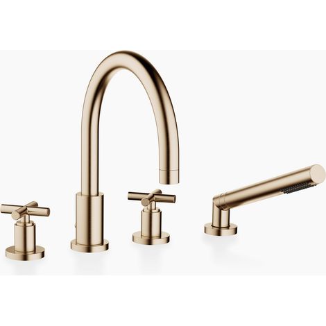 Dornbracht TARA Mitigeur de bain à 4 trous pour montage sur bord (1/5)