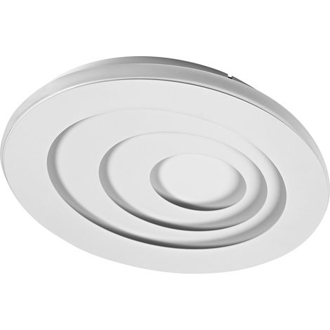 OSRAM Plafonnier LED ORBIS SPIRAL OVAL 360mm, blanc, 27W, 2400lm, couleur de lumière blanc chaud, distribution efficace de la lumière indirecte, longue durée de vie, module LED, ovale, IP20, 3000K. (1/5)