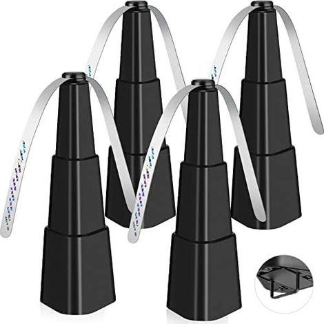 Confezione da 4 ventilatori pieghevoli, portatili e silenziosi, con eliche morbide e batterie. Ideale per uso interno ed esterno, barbecue, picnic, campeggio. (1/5)