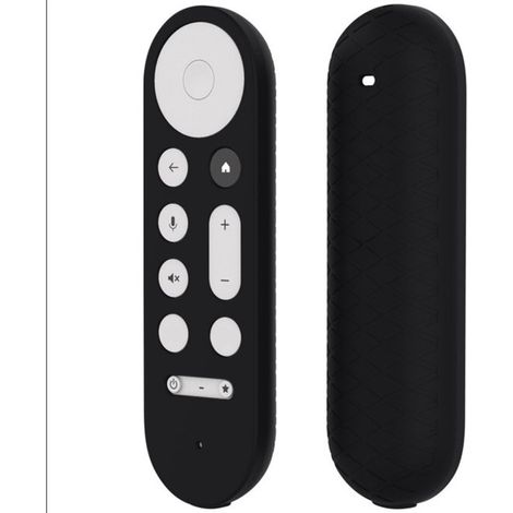 Custodia protettiva compatibile con il telecomando di Google TV Streamer 4K - Nera (2024) (1/4)