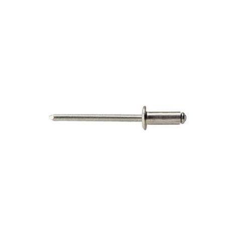Remache Aluminio 4.8mm x 30mm Vástagos Acero Zincado - Pack 150 Uds
