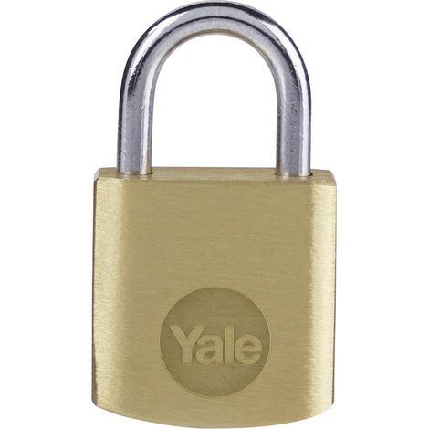 Cadenas YALE laiton - Lot de 2 - S'entrouvrant 20 mm - 3 clés - 24237000 (1/4)