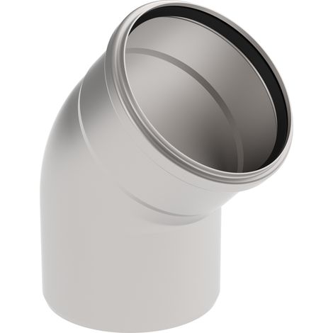 BLÜCHER EuroPipe 45Gr.Coude de tuyau 1.4301, 160 mm