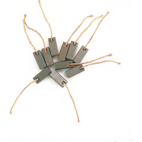 7 x 8 x 19 mm Draht, Generator, Motor, Graphit-Kohlebürste, Lichtmaschine, Elektrowerkzeuge