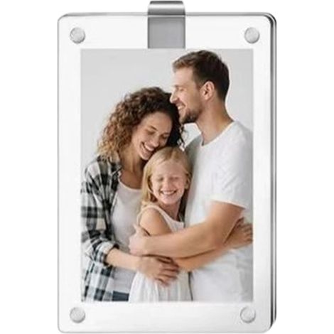 Porte-photo magnétique générique pour voiture Acrylique magnétique fin - Accessoire auto pour berline, SUV, monospace, voyages en voiture, randonnée (1/5)