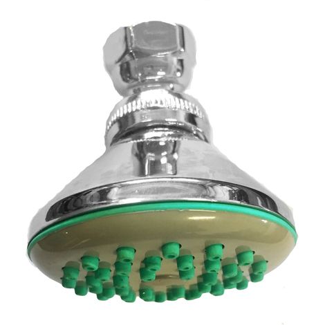 Pommeau de douche chromée anticalcaire, articulée