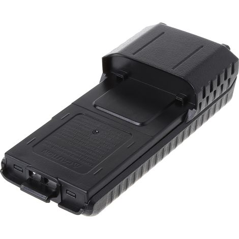 Talkie-walkie BaoFeng BF-UV5R de haute qualité avec haut-parleur intégré et étui pour 6 piles AA.-AquaForge (1/5)