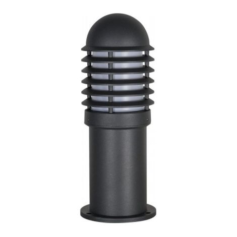 borne extérieur - aric caleo 1 - basse - culot e27 - graphite - sans lampe - aric 3134 (1/2)