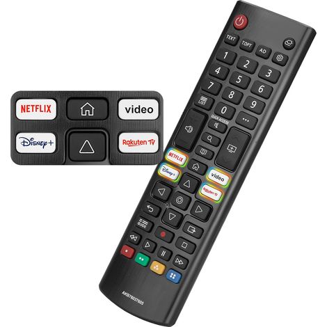 Télécommande Universelle de Rechange pour -Smart-TV-Remote, télécommande Infrarouge pour TV, avec Boutons (1/5)