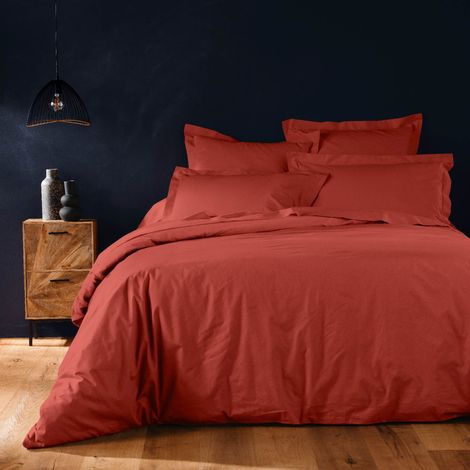 Housse de Couette "Lina" 240x220cm Terracotta