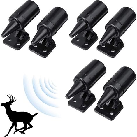 6 pièces Sifflets de Cerf Avertissement de la Faune Dispositifs D'Avertissement de Cerf Collisions Voiture Cerf Avertissement pour Véhicules (1/5)