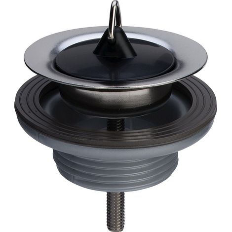 Viega Universalventil, 5121.3, G 1 1/4" x 60mm, Kunststoff, Grau (1/2)