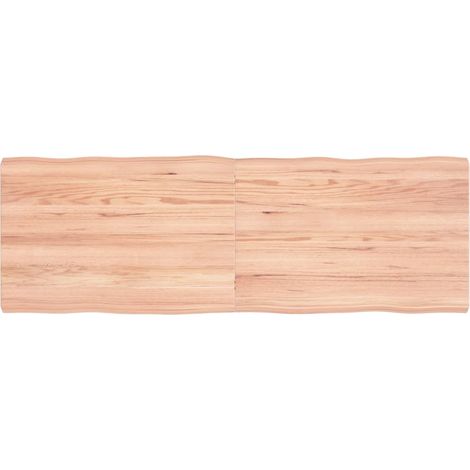 Dessus de table bois massif traité bordure assortie (1/5)