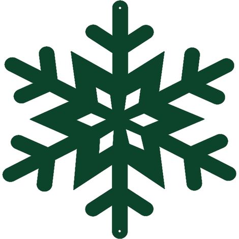 Schneeflockenanhänger, kleine Schneeflocke, durchbrochene Verzierung, Weihnachten, Winter