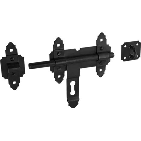 10 Loquets Wzo 160 - 155X80X50X4.0 mm Noir - D-Work