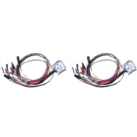 2 lampes LED 3 LED avec interrupteur, câble DB25 pour SM2 PRO+ J2534 VCI Lecture/écriture ECU BATT VCC KLINE CAN-L (1/5)