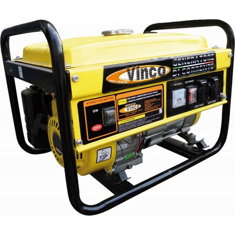Generatore 2,8Kw Benzina 4 Tempi Monofase (Vinco Cod. 60122) (1/4)