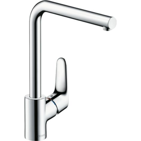 HANSGROHE Focus Mezclador de cocina de diseño caño L cromo 31817000