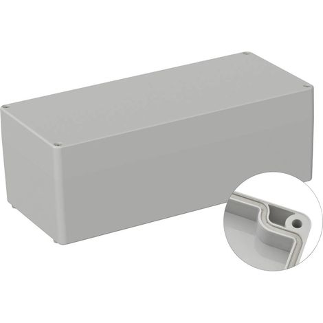 TRU COMPONENTS TC-9065708 Alloggiamento industriale ABS Grigio (RAL 7035) 1 pz. (1/2)