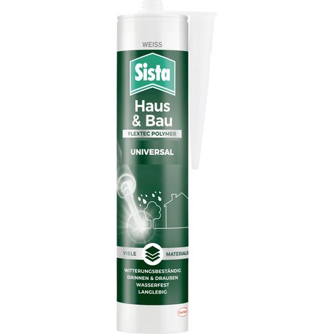 Sista Haus Universal Polymer weiss 280ml Indoor & Outdoor (1/5)