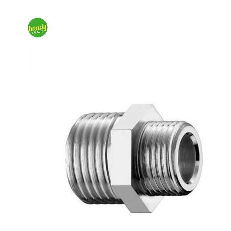 Niples femmina bicono 1/2 x 3/8 10 crom bus.