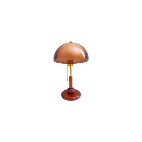 Lámpara de mesilla de noche romántica de estilo medieval para dormitorio, sala de estar, oficina, lámpara de mesa decorativa retro, lámpara de mesa de estilo nórdico - Crezuo