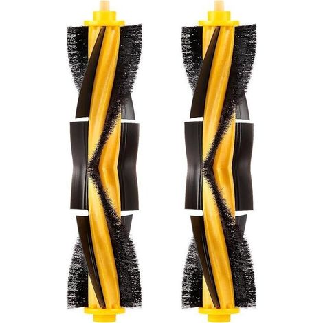 (2 Pièces) N10 Brosses à Rouleaux Brosse Principale Pièces de Rechange pour Robot aspirateur Ecovacs DEEBOT OZMO N10 N10 Plus 920