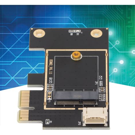 Carte Réseau WiFi M.2 vers PCIe, Installation Facile et Prise en Main Immédiate (1/5)
