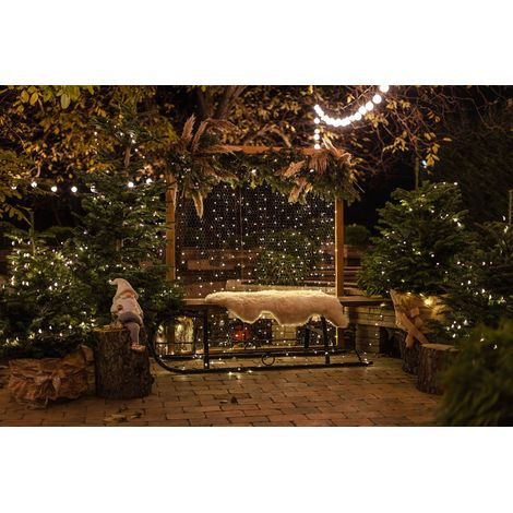 100M 1000 LED Lichterketten Karneval Hochzeit Outdoor Indoor Gartenbeleuchtung (Warmweiß) (1/5)