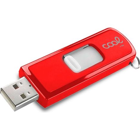 Pen Drive USB x64 GB 2.0 COOL Basic Rojo
