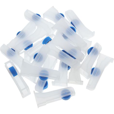 Laboratory Clamps 10 Pieces Plastic Clamps for Glass