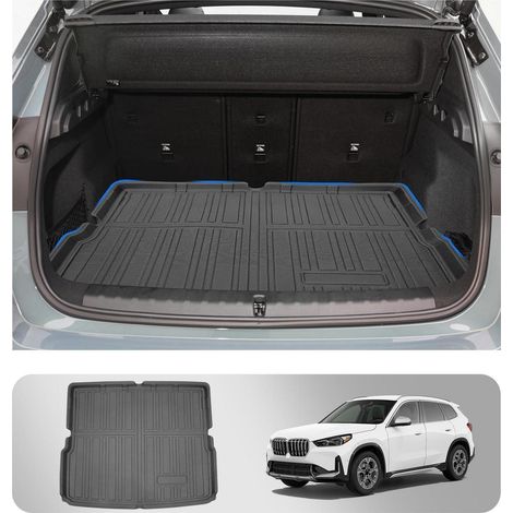 Tapis de coffre pour BMW X1 U11 2022-2024, imperméable, TPE, sur mesure
