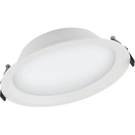 LEDVANCE 4058075091535 Downlight DL ALU DN200 25W/6500K WT IP44 2370lm 50000h (1/4)
