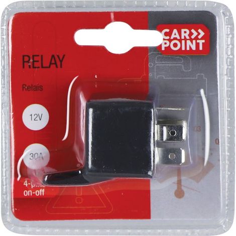 Relais -4-pins- 12V 30A 4 poles (1/2)