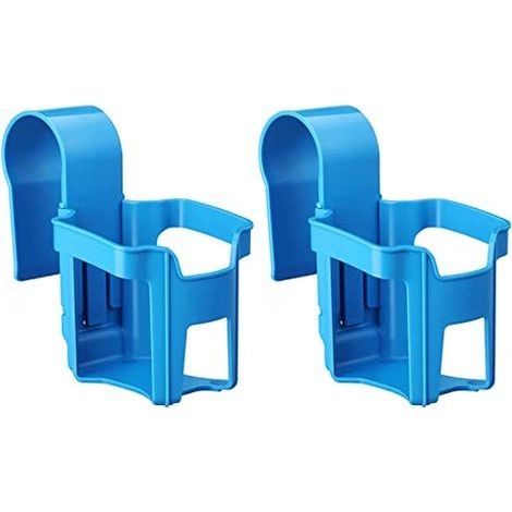 Porte Gobelet Piscine, Accessoire Piscine Hors Sol, Porte Gobelet à Suspendre, Accessoire Spa Porte-gobelet Au Bord De La Piscine, Plastique Jardin Porte Gobelet Universel Chaise Longu (1/5)