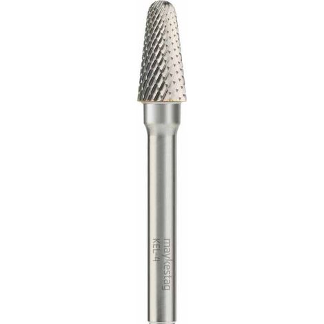 Fraise Rotative HM Tige Cylindrique Forme Bout Arrondi - Diamant D. 10 x Lt. 65 x Lu. 20 x Q. 6 mm - Diamwood
