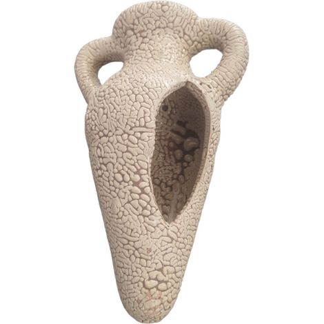Décoration d'aquarium en forme de cruches 14 cm avec petite cavité - animallparadise (1/4)