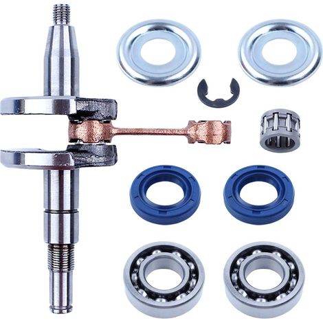 Kit de roulement de vilebrequin, joint d'huile, disque d'embrayage pour moteur de tronçonneuse STIHL MS180 MS180C MS191 MS191T 018 Pièces détachées (1/5)