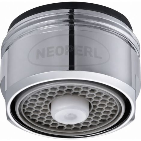 Aeratore maschio 24x100 aperto liscio anti-spruzzo - 16L/min.