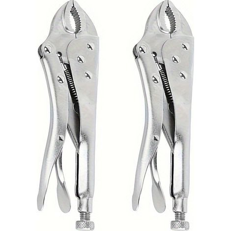 Serre-joints robustes en 2 pièces pour le travail du bois, serre-joints manuels, utilisés pour serrer, bloquer et tordre, 7 pouces. (1/5)