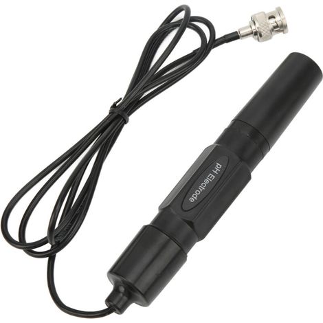 Électrode pH de laboratoire haute précision avec connecteur BNC, câble 1,2 m, capteur composé pour mesure précise du pH